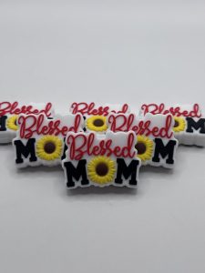 Silicone Blessed Mom Beads