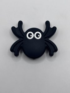 wholesale Silicone Black Spider Beads