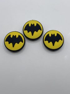 wholesale Silicone Superhero Batman beads