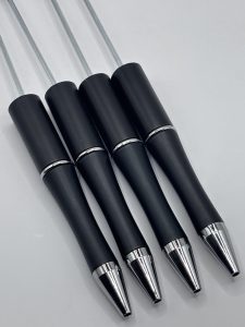 black beadable pens