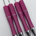 Pink Sparkle Beadable Pen