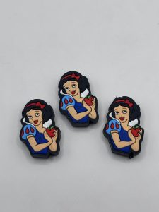 Silicone Snow White Beads