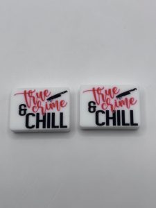 Silicone True Crime and Chill Beads