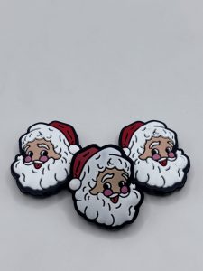 Silicone St. Nicolas Santa Claus Beads