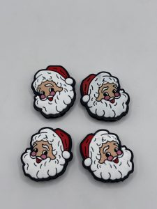 Silicone St. Nicolas Santa Claus Beads